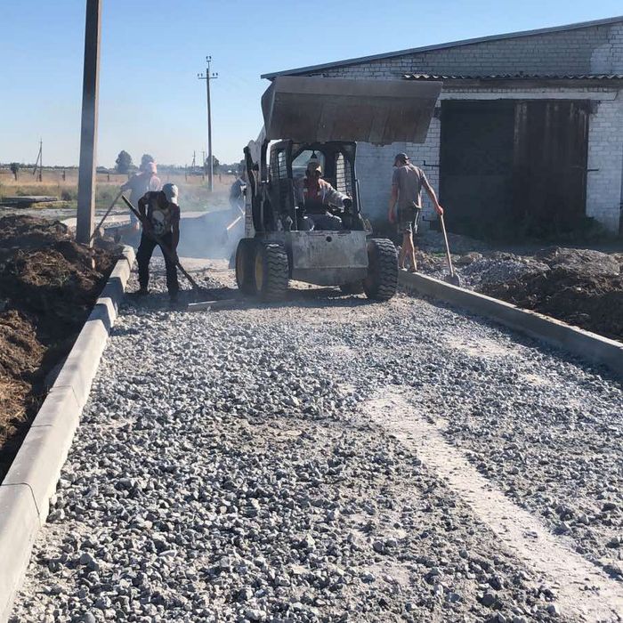 Асфальтирование дорог Отсыпка шлаком догог “под ключ”