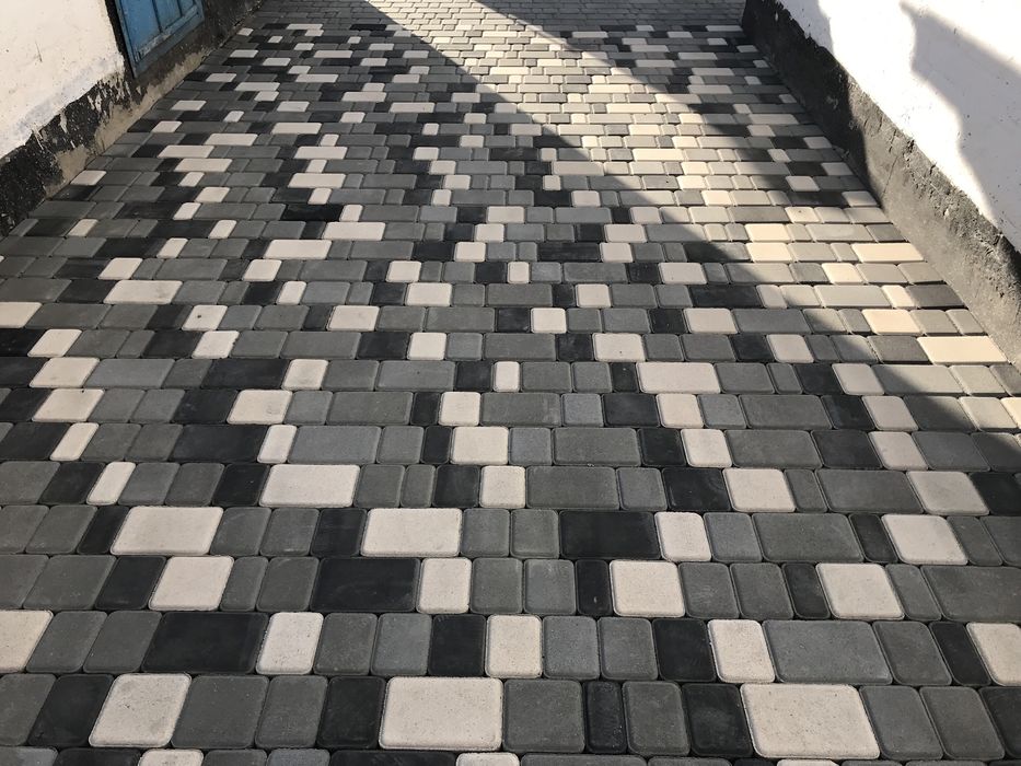 Укладка тротуарной плитки