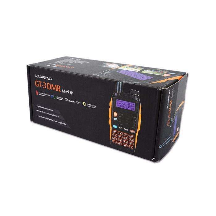 Rádio Digital Baofeng GT-3DMR MARK4 Walkie Talkie Comunicação Privada