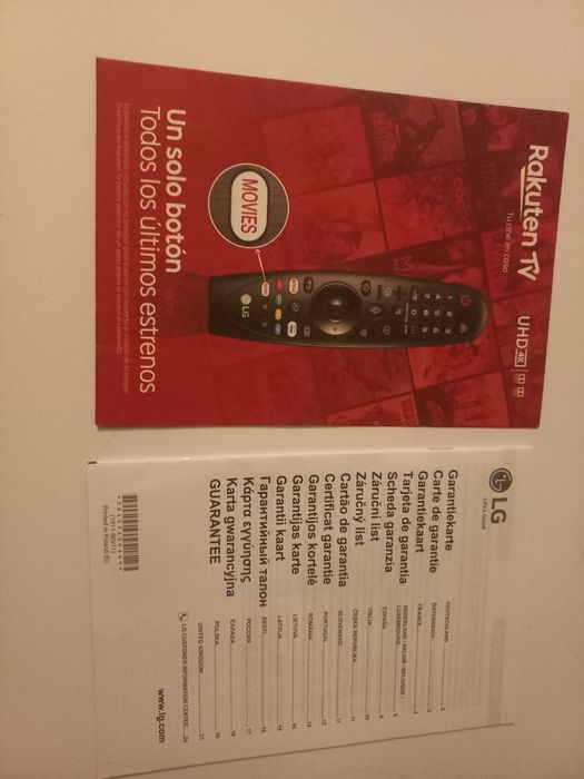 Telewizor LG uszkodzony 55 cali