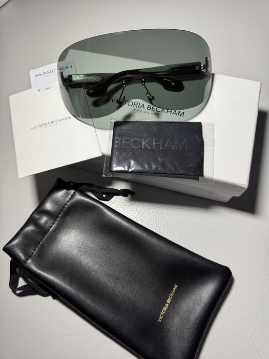 Okulary przeciwsłoneczne oversize Victoria Beckham stan idealny