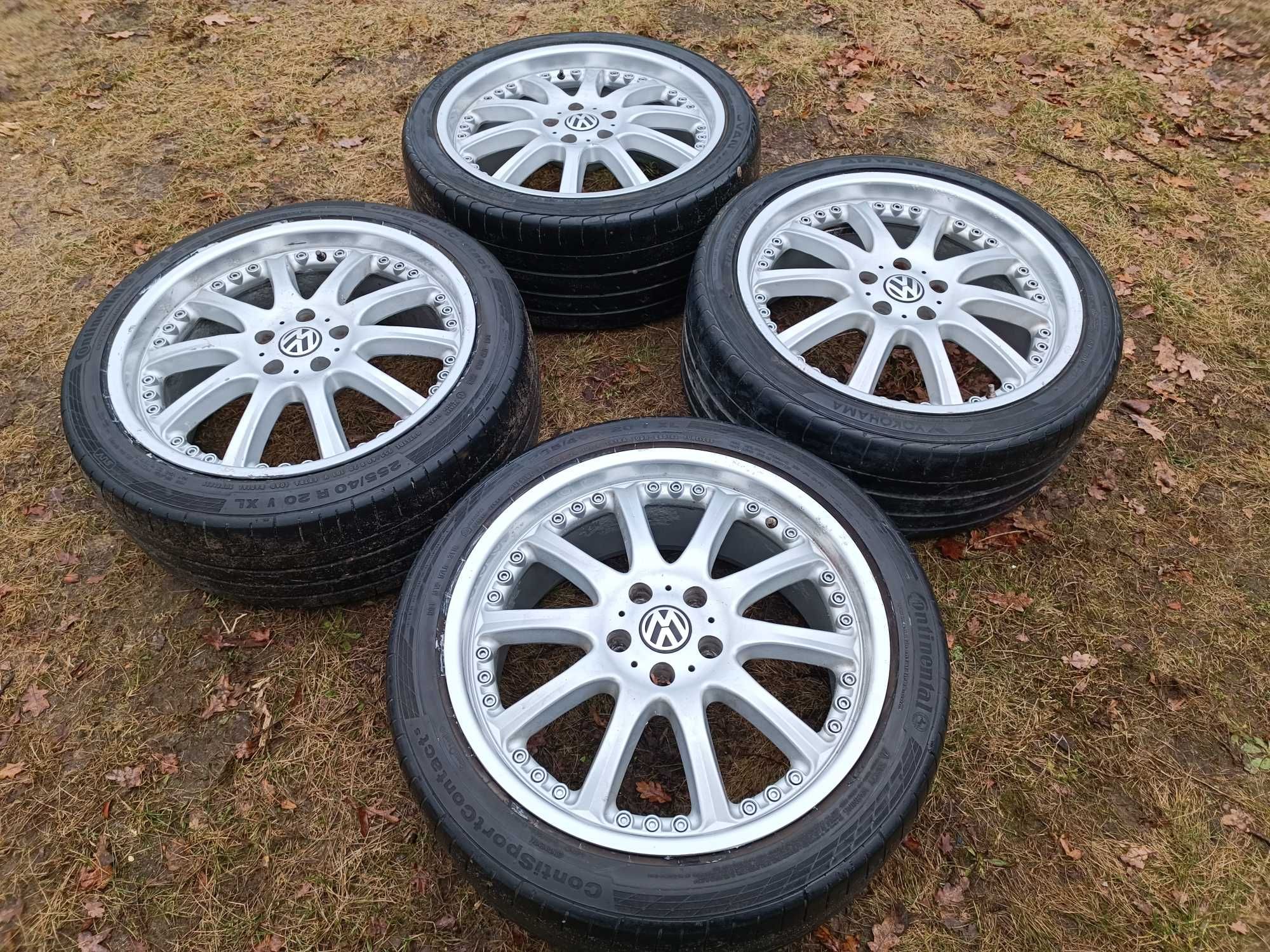 RH 20'' 5x120 VW T5 T6 alufelgi z oponami komplet dużo zdjęć ET50