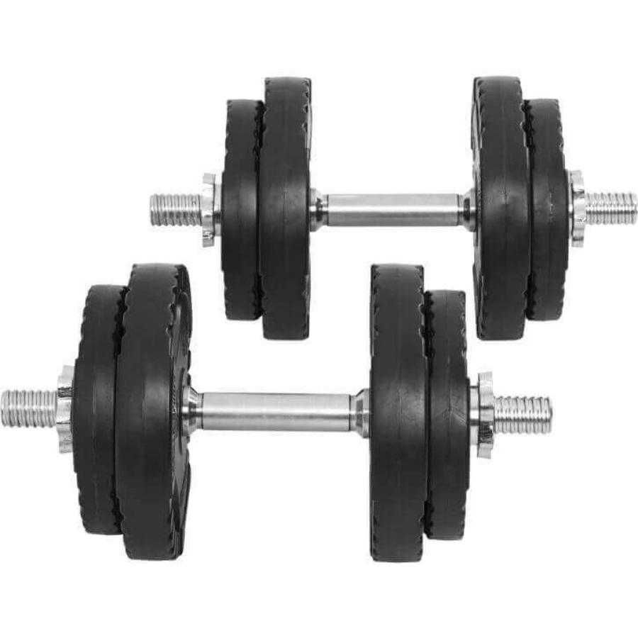Zestaw 2x10 kg Hantle bitumiczne regulowane