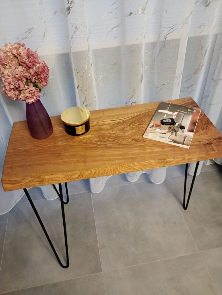 Stolik konsola toaletka loft