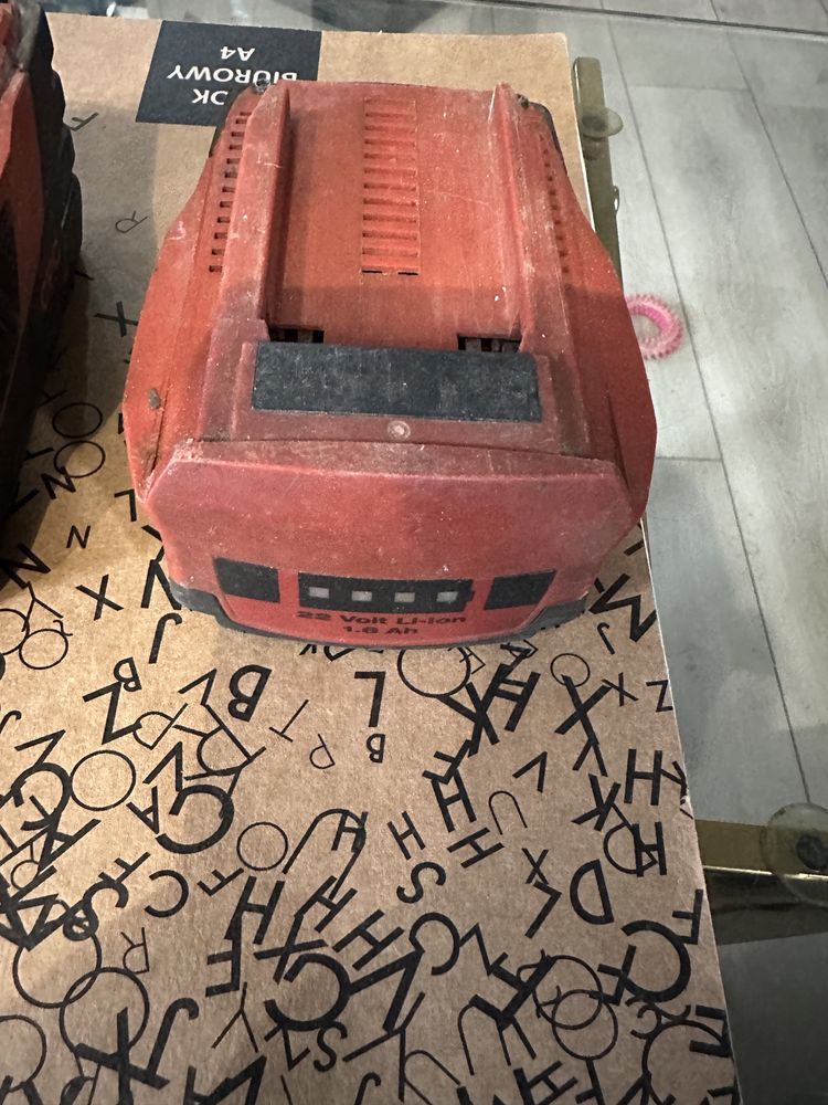 Baterie Hilti uszkodzone