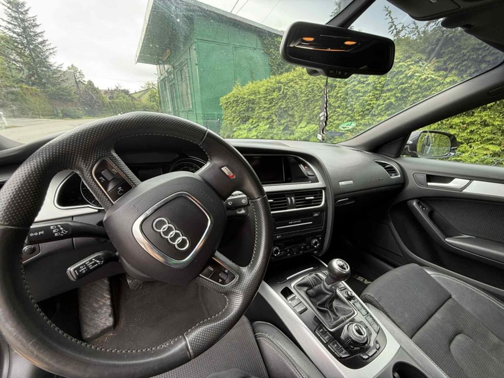 Audi A5 2.0 TDI S-line x2 2011r 270 tys km uszkodzony silnik