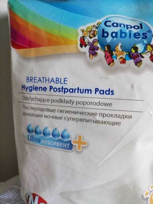 Podkłady poporodowe Canpol Babies i inne