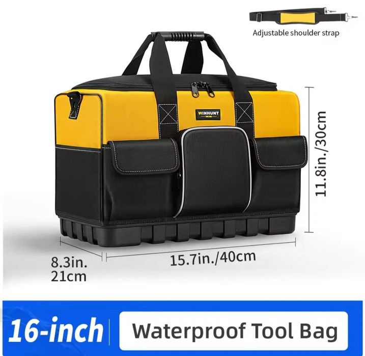 Прочная сумка для инструментов с пластиковым дном,качество Dewalt