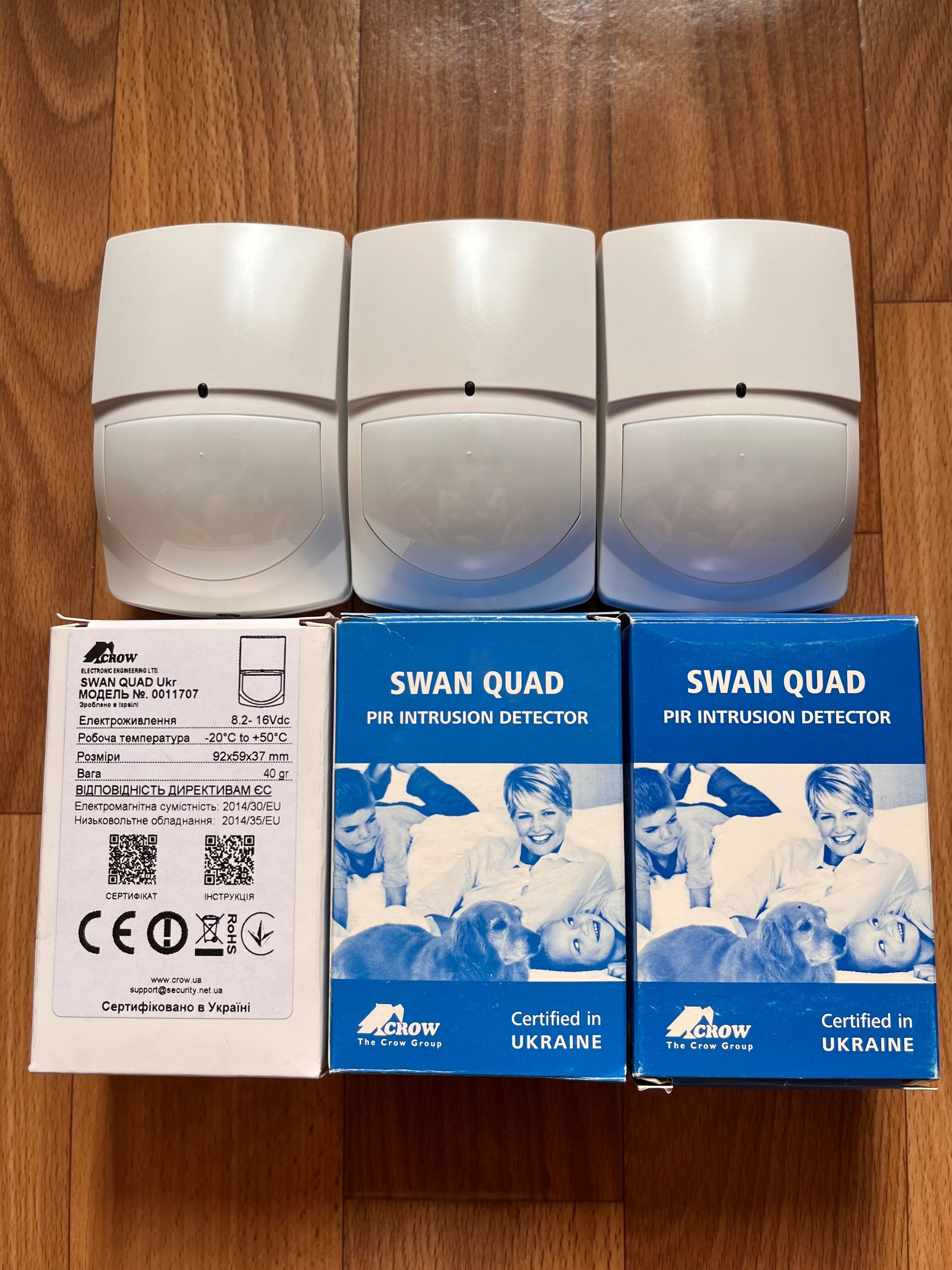 Датчик руху SWAN QUAD 2 шт.