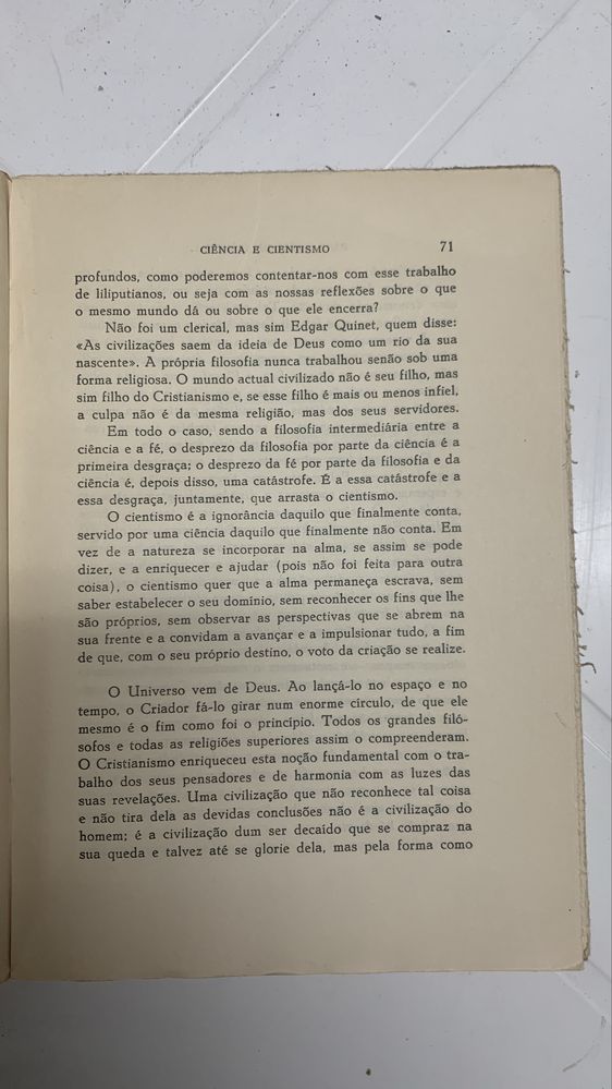 Para além da ciência
