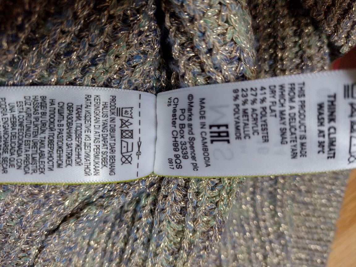 Sweter damski firmy PerUna Marks & Spencer, rozmiar 42/44