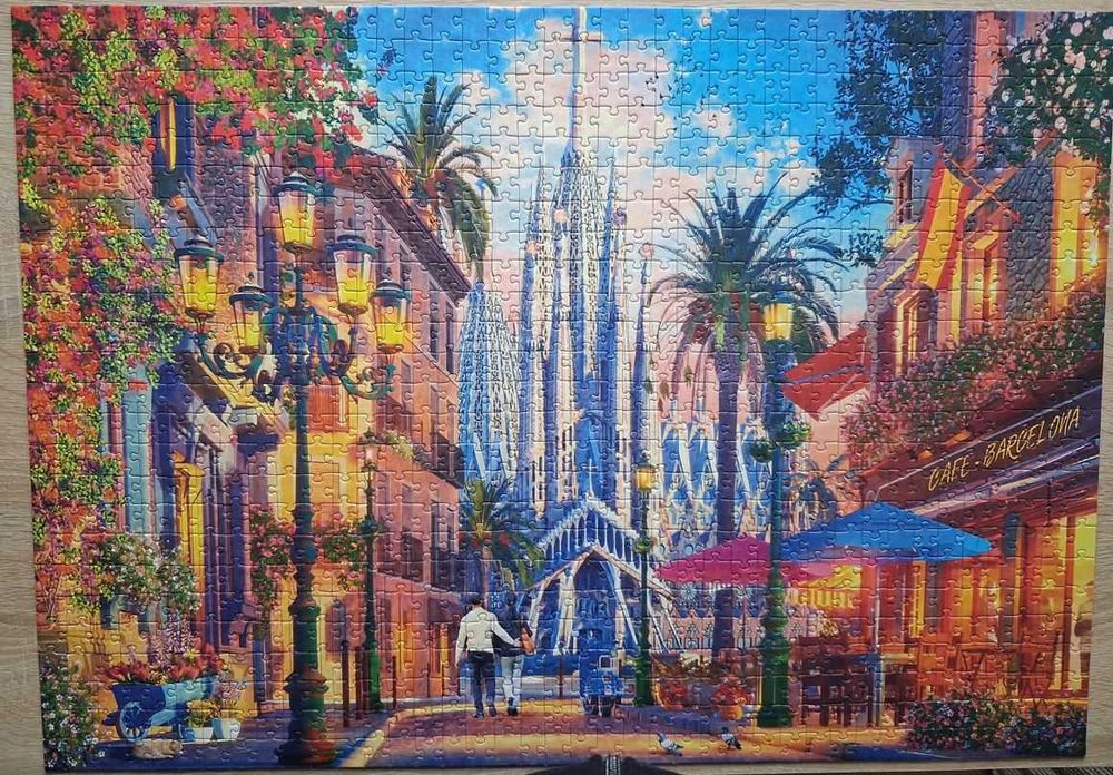 Puzzle 1000 el TREFL Barcelona, Hiszpania High Quality