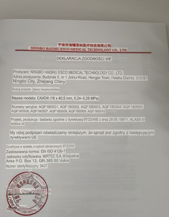 Sprzedam używany autoklaw w idealnym stanie