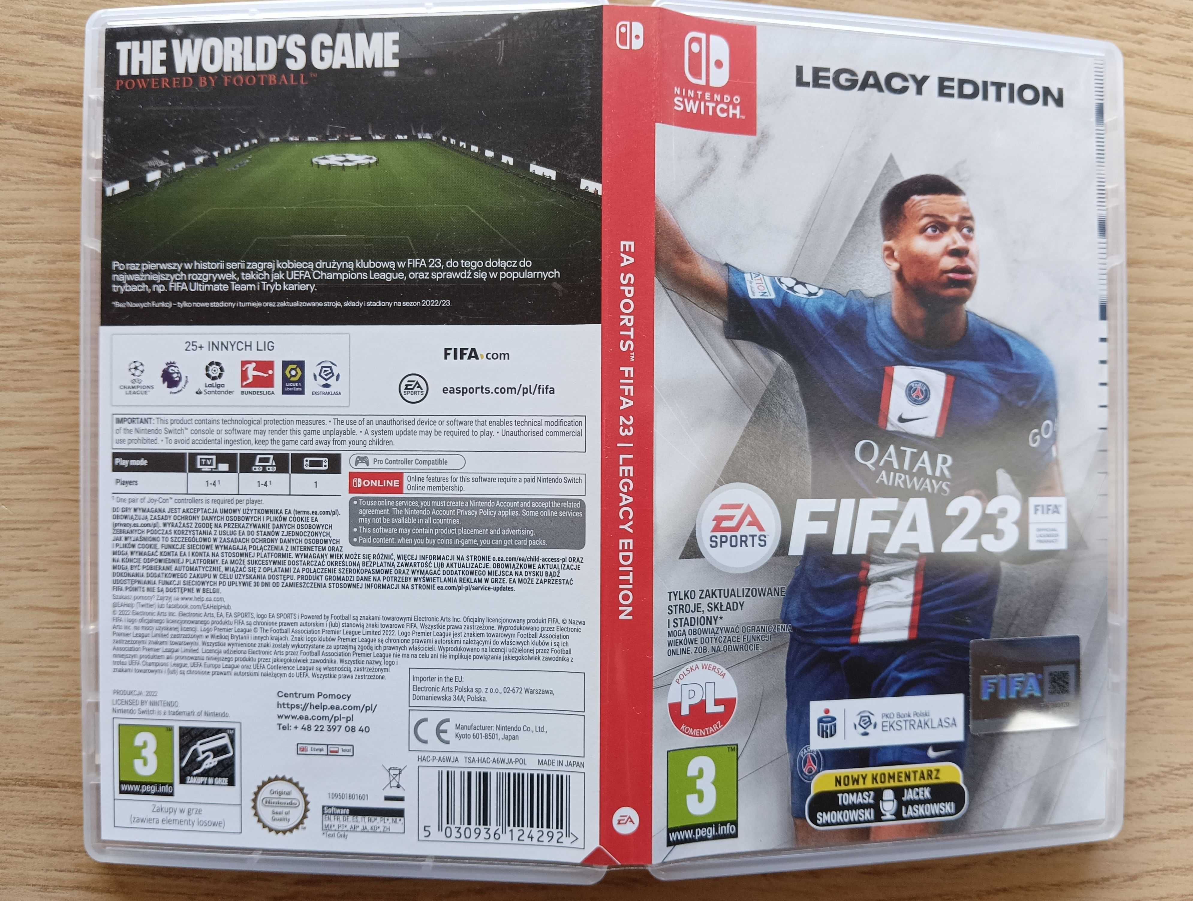 FIFA 23 Edycja Legacy na Nintendo Switch PL