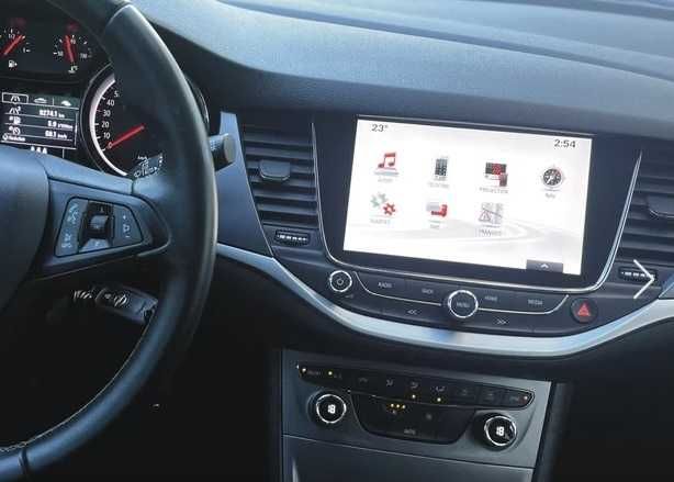 Rádio Opel Astra K - Reparação - Substituição do écran por Original