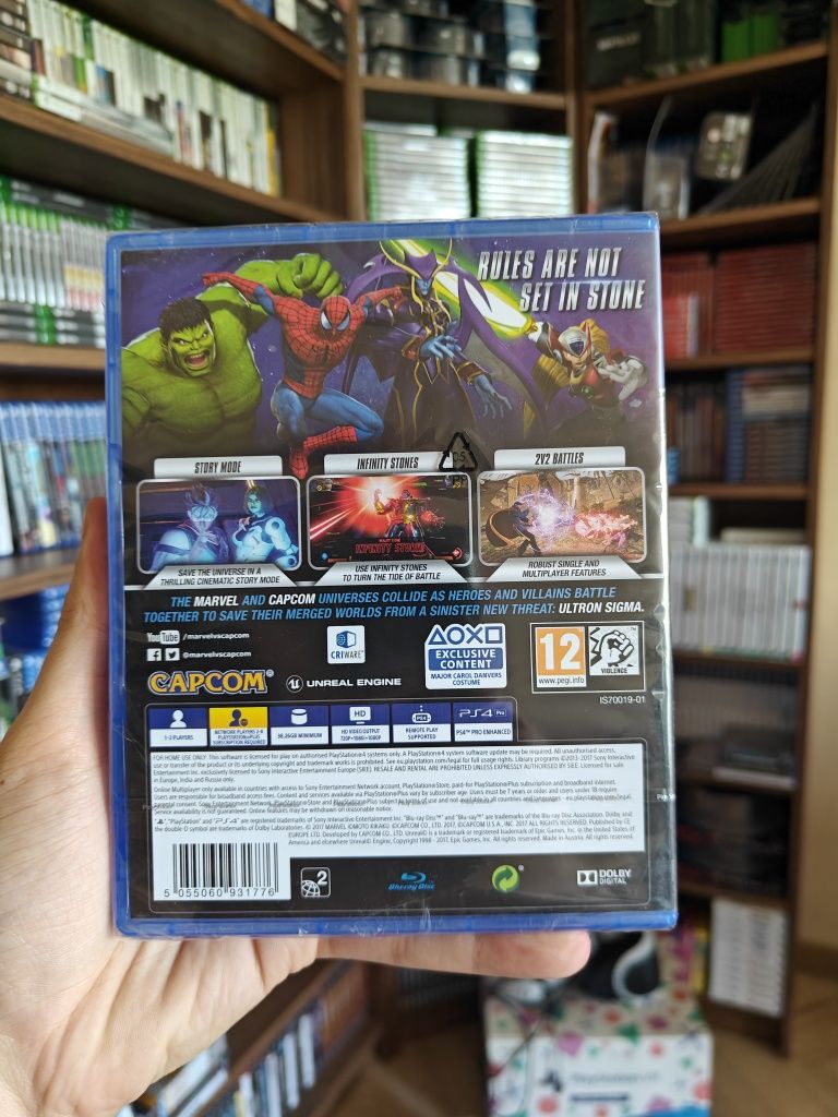 PS4 Marvel VS Capcom Infinite Nowa
