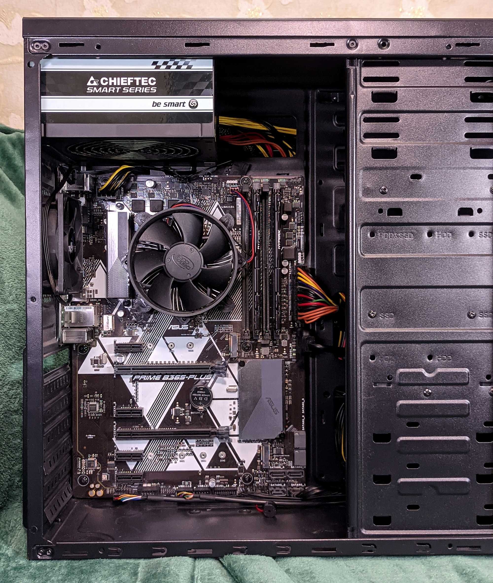 Сисетмий блок ПК B365 8GB DDR4 SSD Chieftec 550