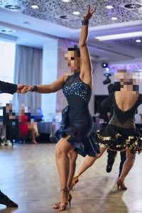 Sukienka turniejowa latino taniec towarzyski