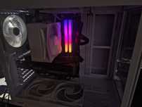 Biały komputer gamingowy rtx 3060, amd ryzen 5