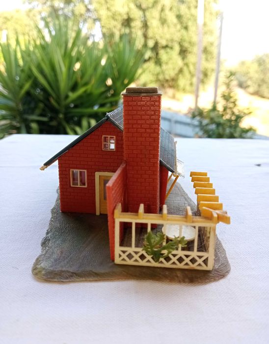 FALLER B-264, Casa de verão com pérgula, iluminada(ReservadoCVC)