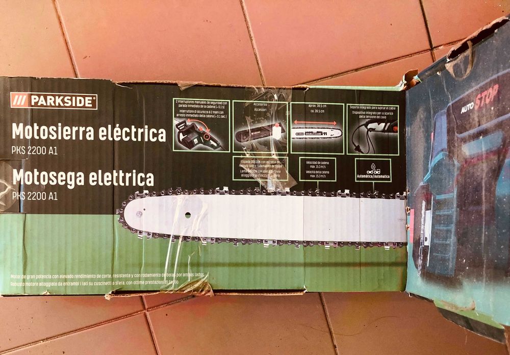 Serra elétrica Parkside