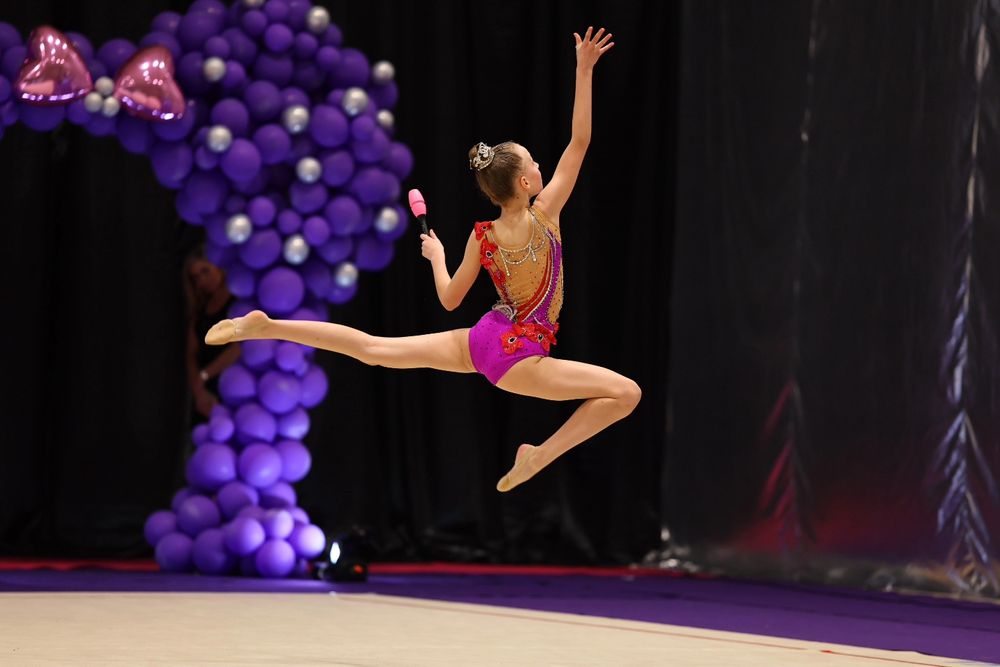 Купальник для художньої гімнастики  р 146-152