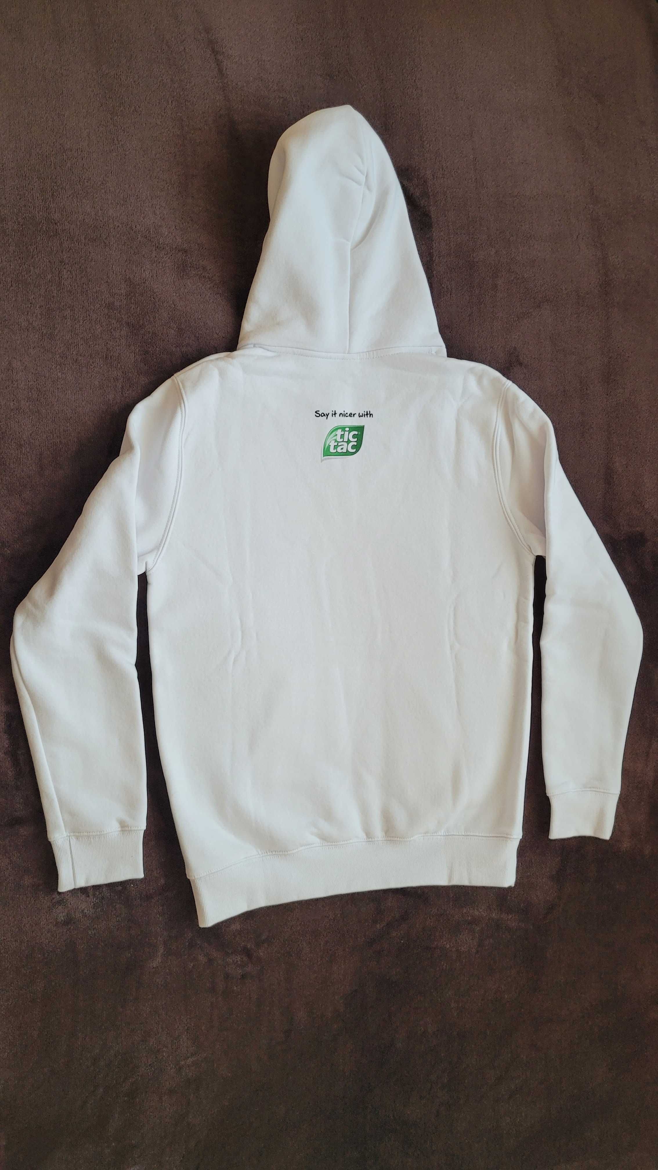 Bluza Tic Tac biała nowa rozmiar S, wersja Always by your side