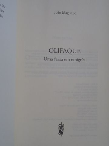 Olifaque de João Magueijo - 1ª Edição