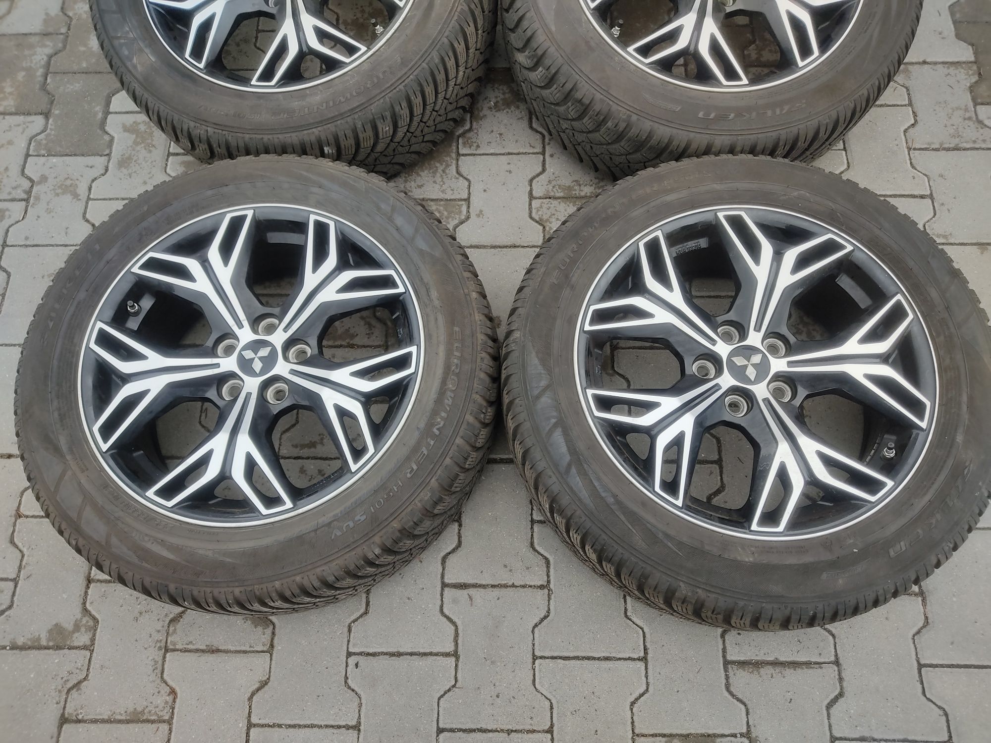 komplet kół zimowych do Mitsubishi 5*114.3 Et 38 otwór 67, 1, R 18