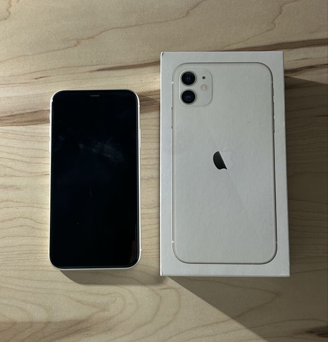 iPhone 11 Branco (alguns pixeis danificados)