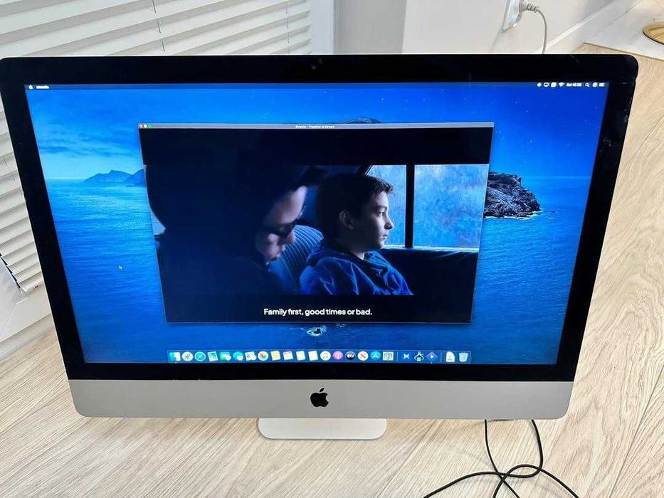 Apple iMac 27cali dysk240GB late2012