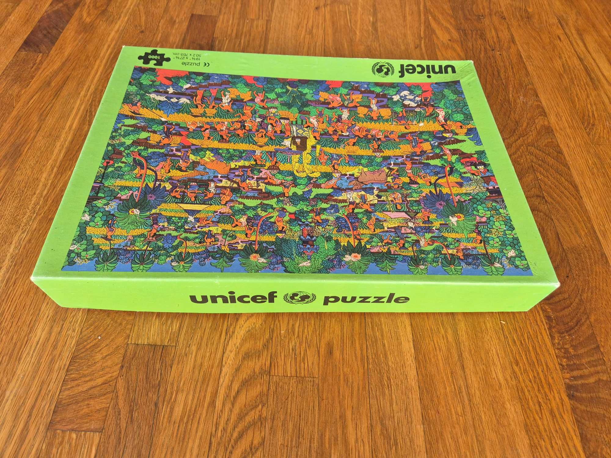 Puzzle Unicef 89710, 1000 elementów, rarytas - 69