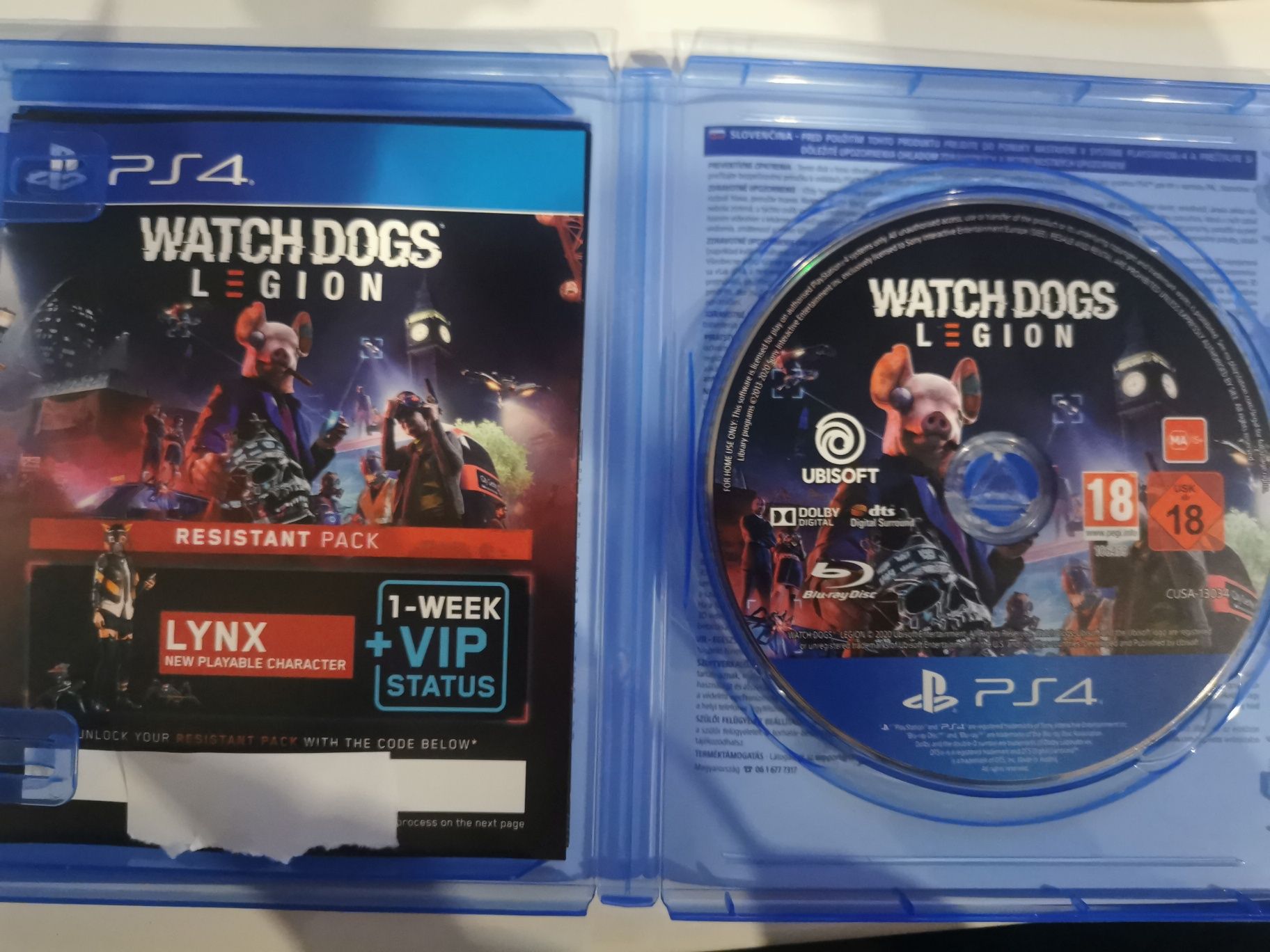 Gra Watchdogs  ps4