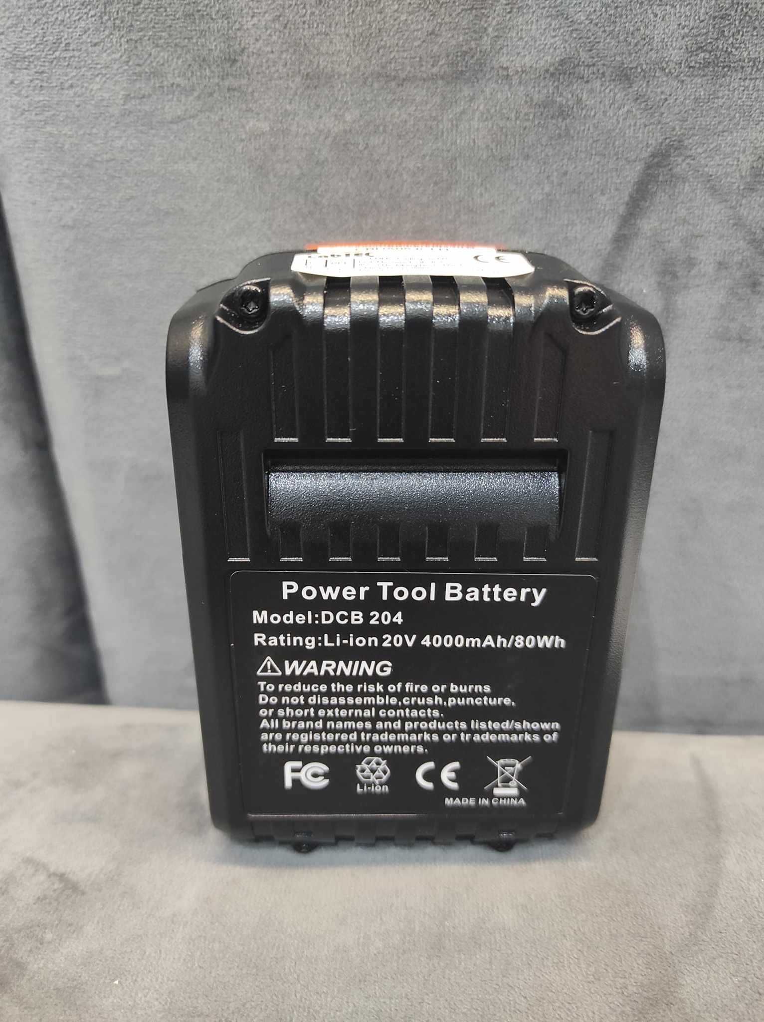 Bateria akumulator DCB 204 20V 4000mAh 80Wh. Zamiennik DeWalt.