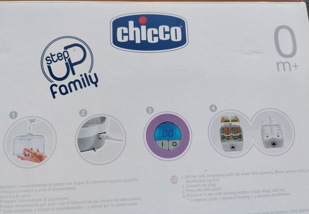 Esterilizador eletrônico a vapor Chicco