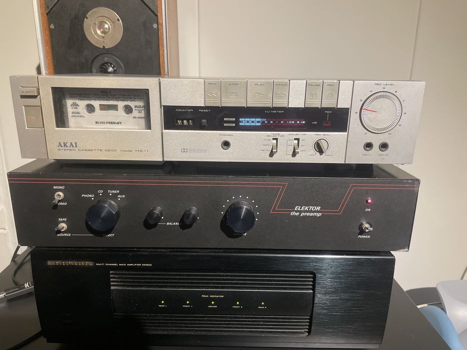 Akai HX-1 deck stereo sprawny