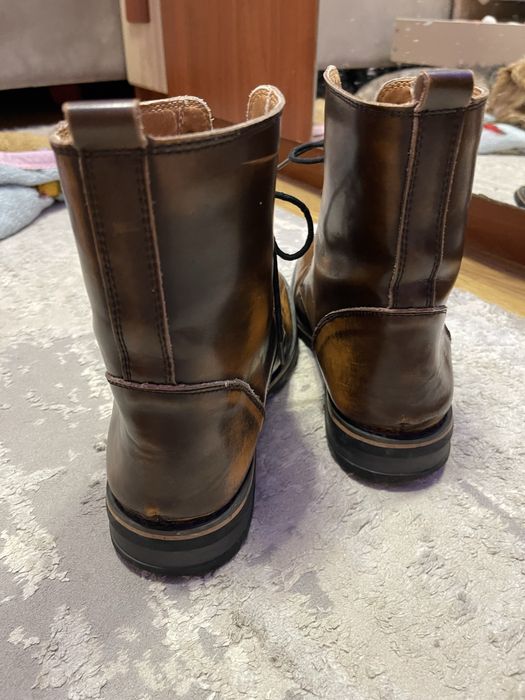 Чоботи чоловічі черевики шкіра