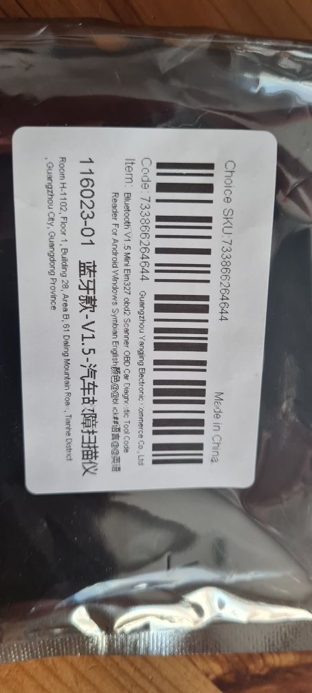 Nowy skaner diagnostyczny obd2 bluetooth interfejs