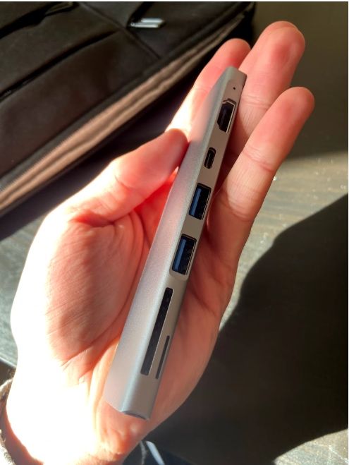 Перехідник USB C macbook apple pro 2018 2019 2020