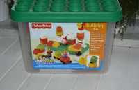 Klocki Builders farma Little People Fisher Price