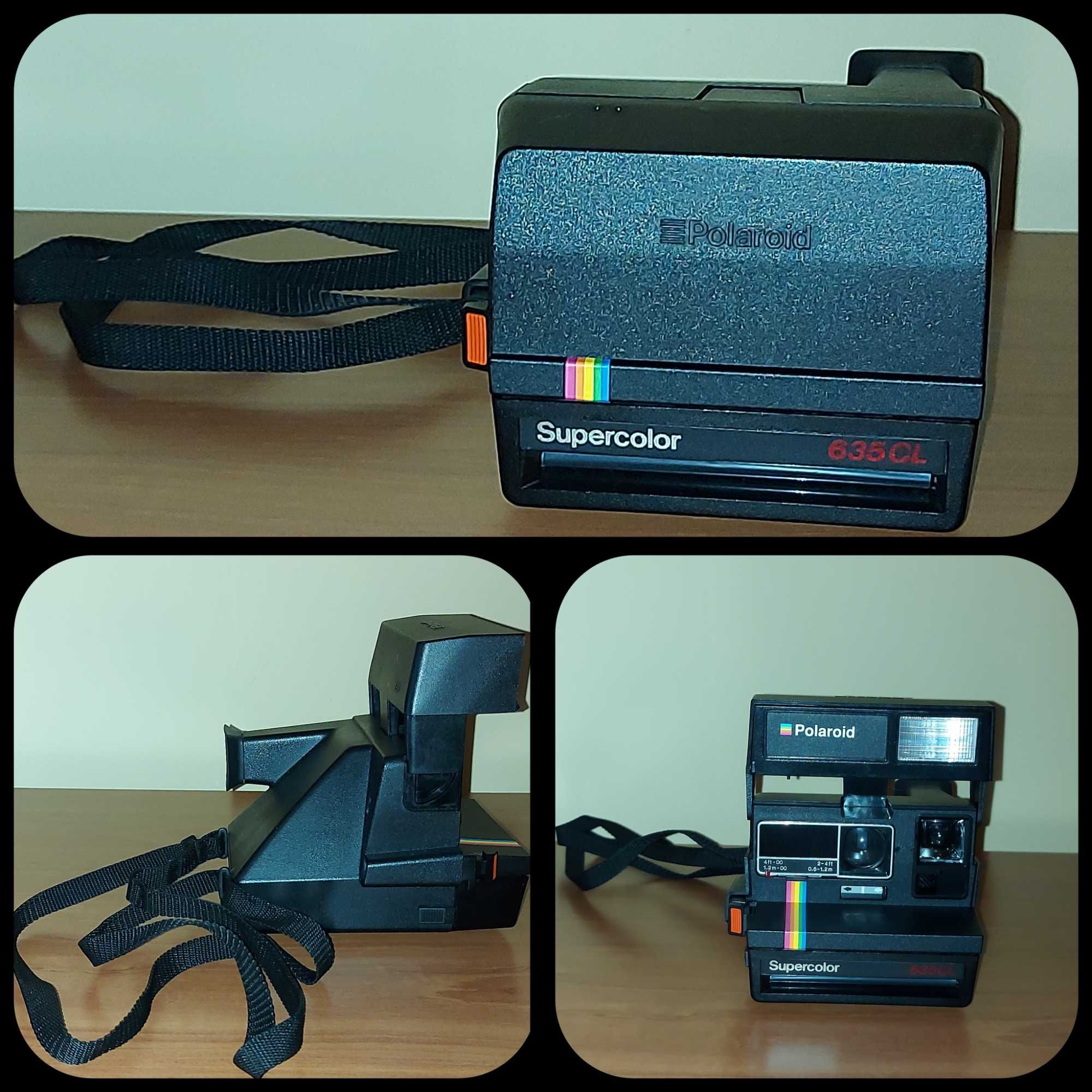 Máquina fotográfica vintage Polaroid