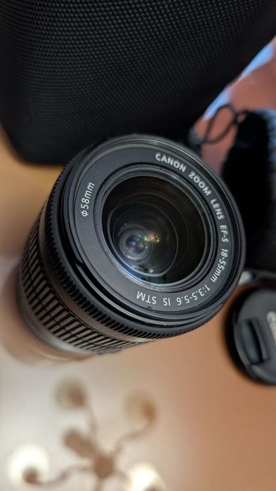 Об'єктив Canon EFS IS STM 18-55