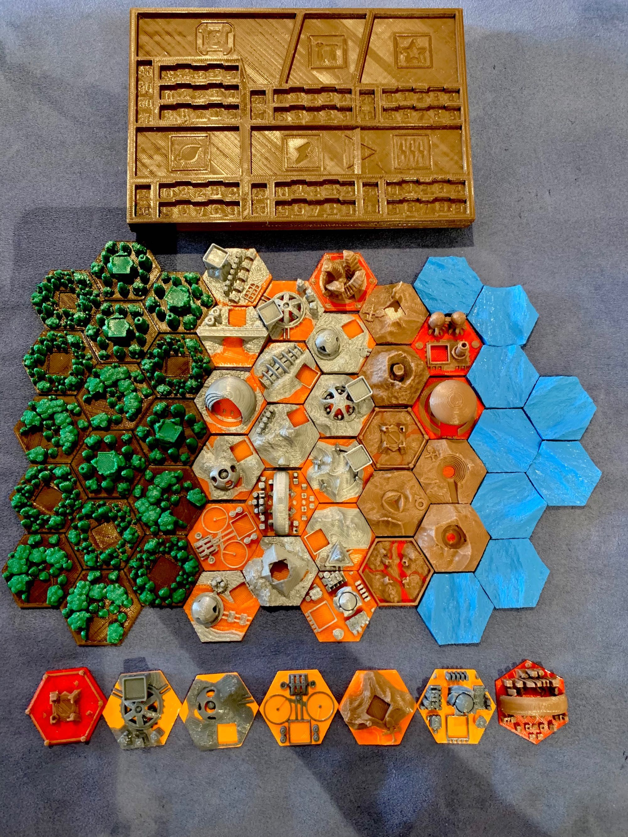 3D TILES Terraforming Mars