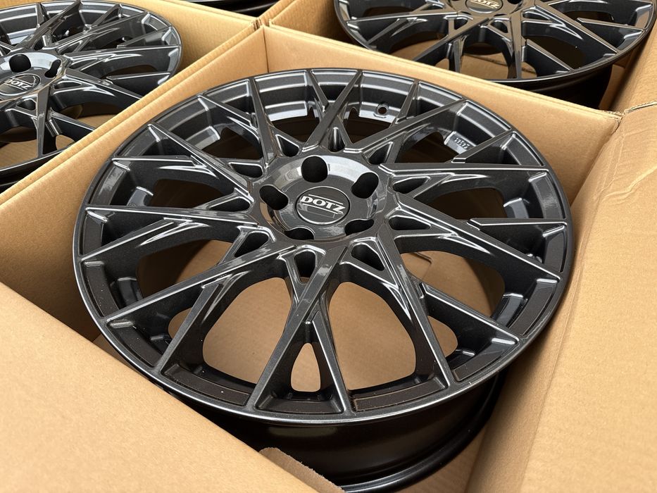 4x felgi aluminiowe NOWE 5x108 r18 et45 8J Alufelgi Oryginał DOTZ 18”