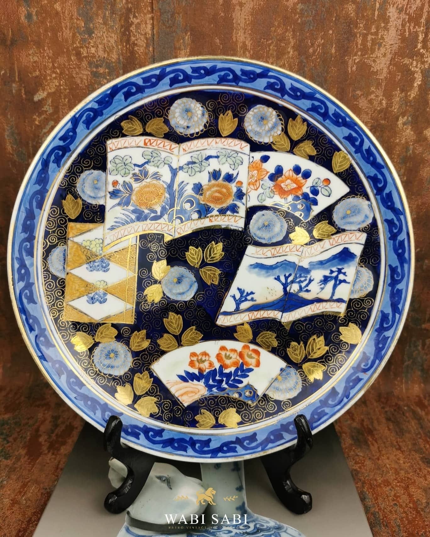 Prato de Porcelana Japonesa