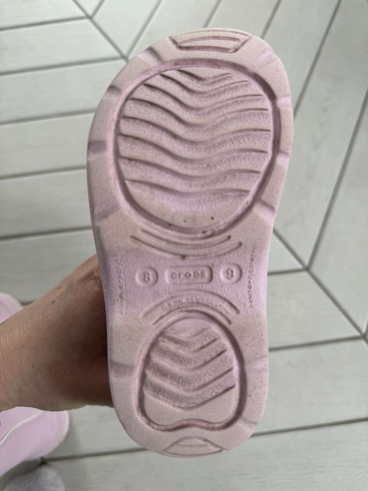 Crocs c 8 9 сапоги ботінки