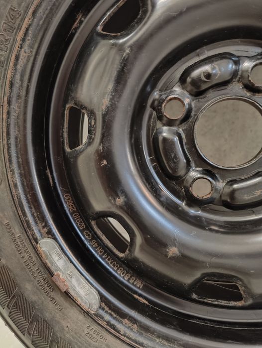 Оригінальний диск Hyundai HM5808 5J*14 CH46 з гумою HANKOOK