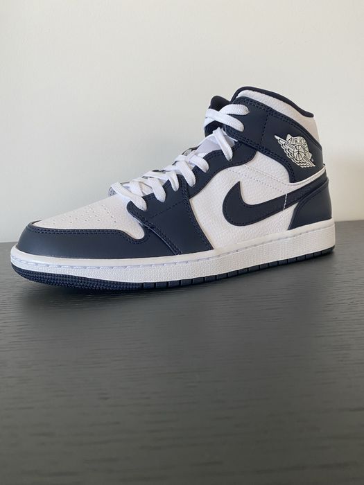 Air jordan 1 Mid Obsidian NOVOS