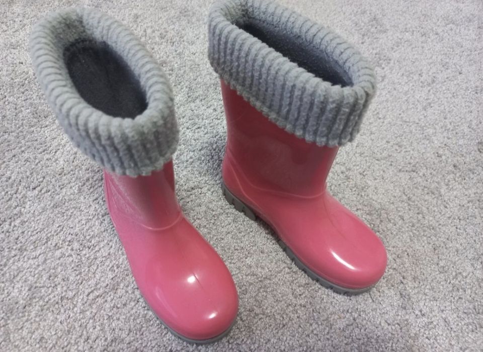 Гумові чобітки Demar 26/27 для дівчинки