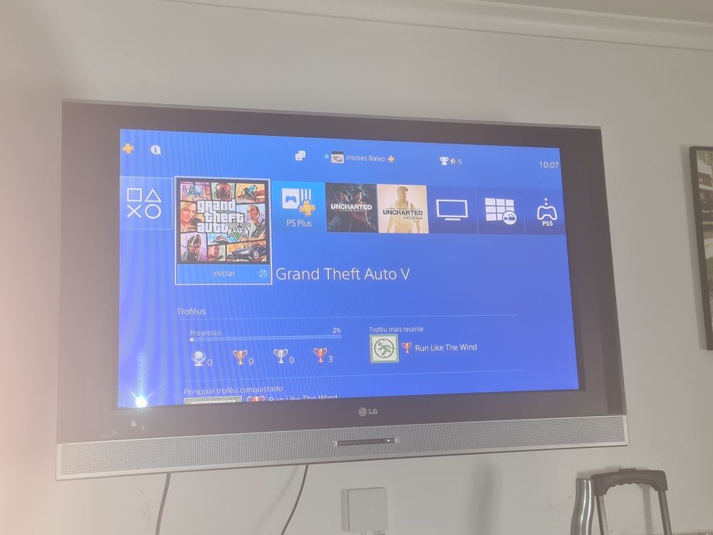 Playstation 4 com gtav